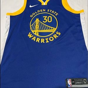 Nike Swingman Warriors Curry Jersey Large (48)